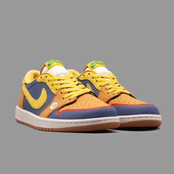 نایکی جردن 1 گوکو ساق کوتاه | Nike Air Jordan 1 Retro Low OG GOKU - Image 2