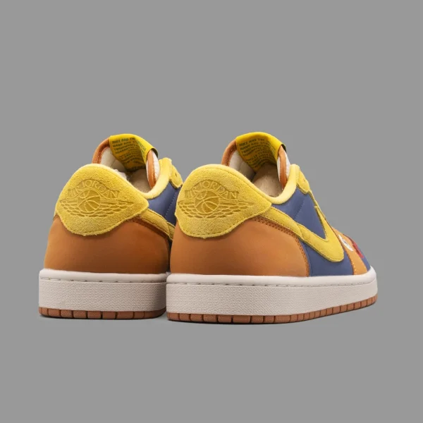 نایکی جردن 1 گوکو ساق کوتاه | Nike Air Jordan 1 Retro Low OG GOKU - Image 3