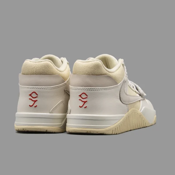 نایکی ایر جردن جامپ من جک سفید کرم | Nike Air Jordan Jumpman Jack White Cream - Image 3