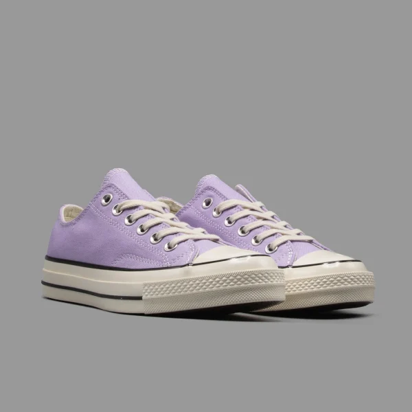 کانورس 1970s یاسی ساق کوتاه | Converse 1970s Washed Lilac Lowhtop - Image 2