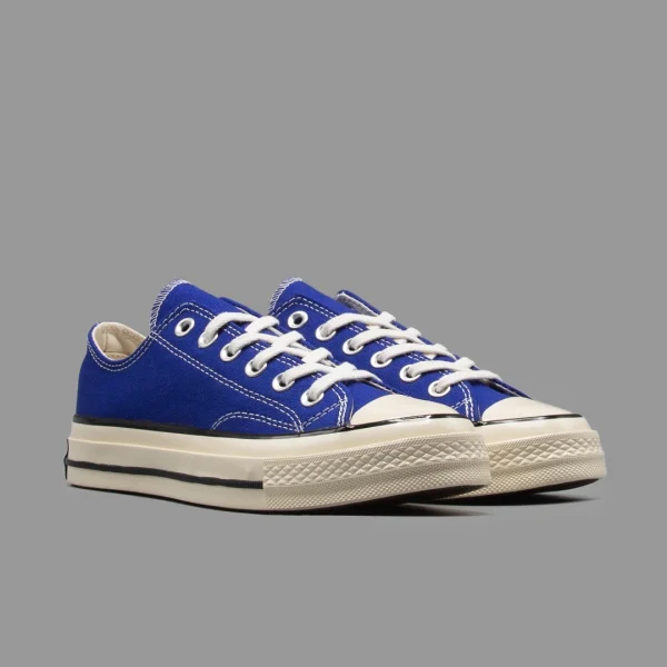 کانورس 1970 آبی کاربنی ساق کوتاه | Converse 1970s Lake Blue Lowhtop - Image 2