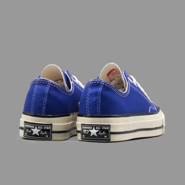 کانورس 1970 آبی کاربنی ساق کوتاه | Converse 1970s Lake Blue Lowhtop - Image 3