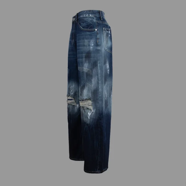 جین بگی ریلکس بلو | Jean Baggy Relaxed Blue - Image 2