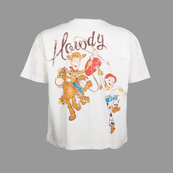 تیشرت باکسی اسوس اورسایز توی استوری وودی و جسی | ASOS Boxy Oversized T-Shirt Toy Story Woody & Jessie - Image 3