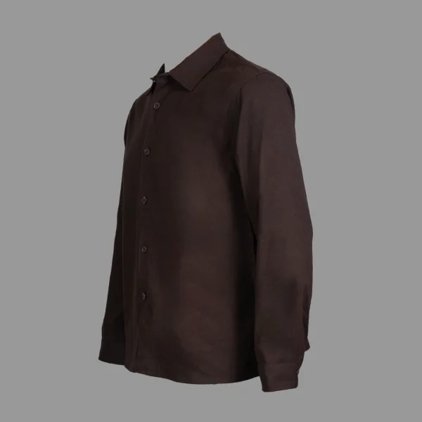 پیراهن پول اند بیر قهوه ای | Pull&Bear shirt Brown - Image 2