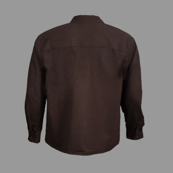 پیراهن پول اند بیر قهوه ای | Pull&Bear shirt Brown - Image 3