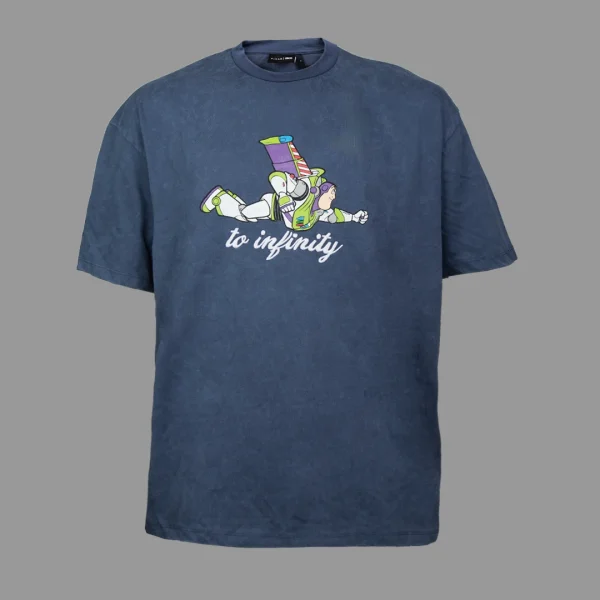 تیشرت باکسی اسوس اورسایز توی استوری باز لایتر | ASOS Boxy Oversized T-Shirt Toy Story Buzz Lightyear