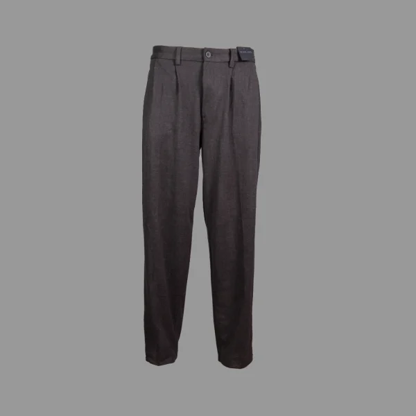 شلوار پارچه ای پول اند بیر طوسی | Pull&Bear Stripe Trouser Grey