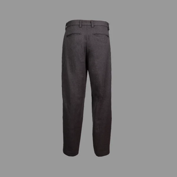 شلوار پارچه ای پول اند بیر طوسی | Pull&Bear Stripe Trouser Grey - Image 3