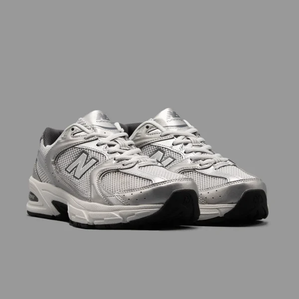 نیوبالانس 530 طوسی نقره ای | New Balance 530 Gray Matter Silver Metallic - Image 2