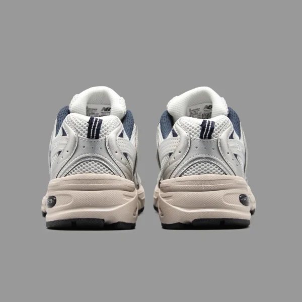 نیوبالانس 530 کرم سرمه ای | New Balance 530 Steel Grey - Image 4