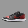 نایکی جردن 1 مشکی زرشکی ساق کوتاه | Nike Air Jordan 1 Low OG Black Maroon