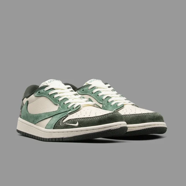 نایکی جردن 1 ترویس اسکات گوچی ساق کوتاه | Nike Air Jordan 1 Low OG Travis Scott X Gucci - Image 2