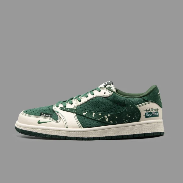 نایکی جردن 1 ترویس اسکات سوپریم ساق کوتاه | Nike Air Jordan 1 Low OG Travis Scott X Supreme
